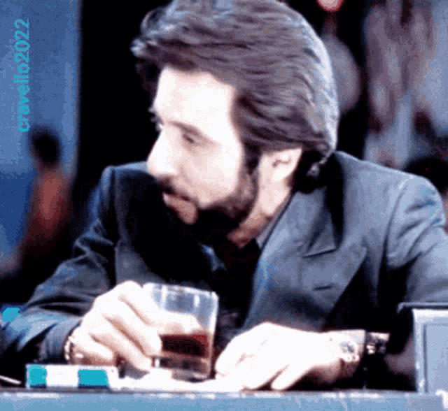 Drinking Gif Al Pacino GIF - Drinking Gif Al Pacino Drinking Alcohol GIFs