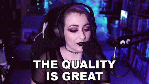 The Quality Is Great Kayt GIF - The Quality Is Great Kayt Afkayt GIFs