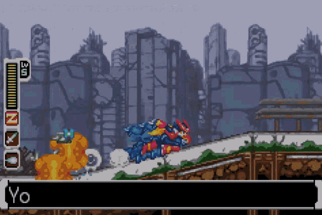 Mega Man Zero Game Boy Advance GIF - Mega Man Zero Game Boy Advance Fast GIFs