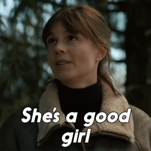 Shes A Good Girl Kristen Bouchard GIF - Shes A Good Girl Kristen Bouchard Katja Herbers GIFs