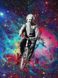 Einstein Space GIF - Einstein Space Bike GIFs