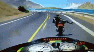 Road Rush Video Game GIF - Road Rush Video Game Crash GIFs