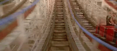 Up And Down Loop - Rollercoaster GIF - Rollercoaster Up And Down Up GIFs