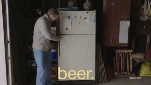 Joe Pera Beer GIF - Joe Pera Beer Refrigerator GIFs