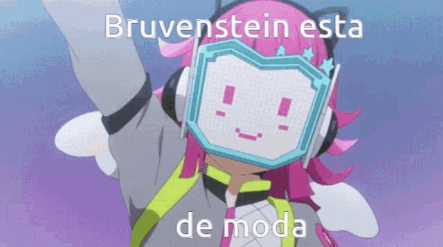 bruvenstein esta de moda is written on a cartoon