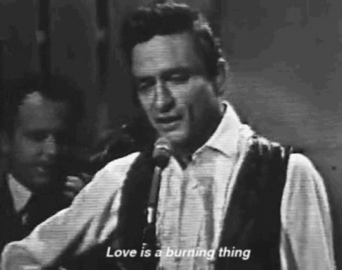 Johnny Cash Love Is A Burning Thing GIF - Johnny Cash Love Is A Burning Thing Playing Guitar GIFs