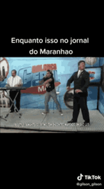 enquanto isso no jornal do maranhão is written on the bottom of the screen