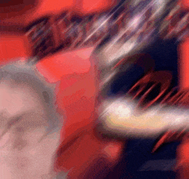 a blurry picture of a person with a red background and the word coca cola