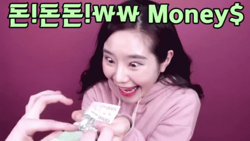 용돈 돈 GIF - Money Korean Allowance GIFs