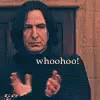 Snape Slow Clap GIF - Snape Slow Clap Sarcasm GIFs