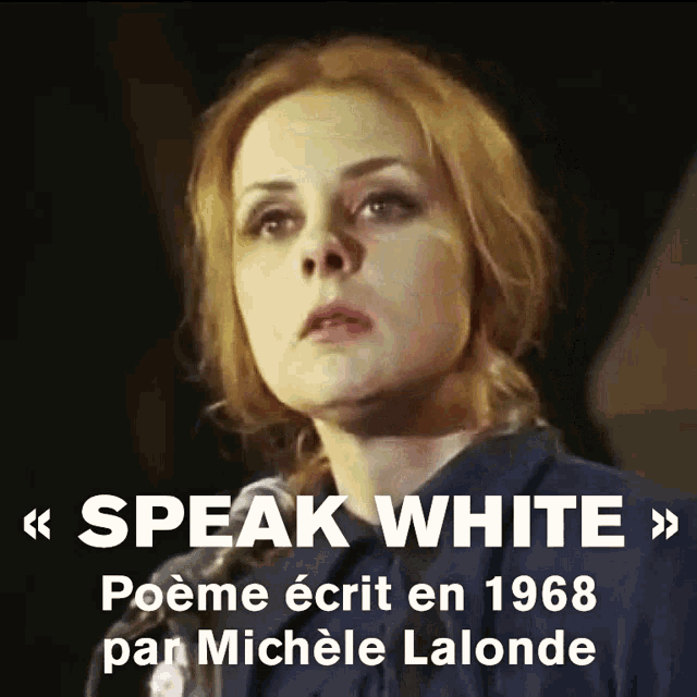 Speak White Woke GIF - Speak White Woke Québécois GIFs