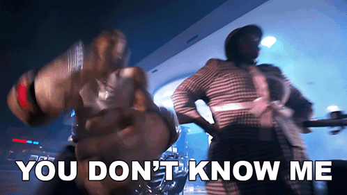 You Don'T Know Me Like That Ludacris GIF - You Don'T Know Me Like That Ludacris Get Back Song GIFs
