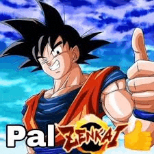 a cartoon of a man giving a thumbs up .