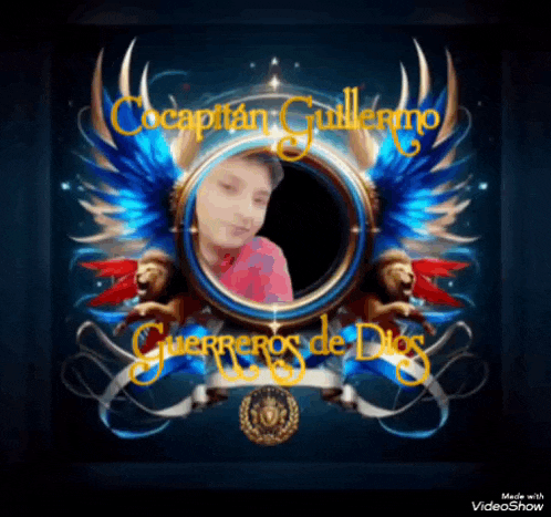 a picture of a man with the name cocapitan guillermo