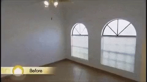 Before & After House Hunting GIF - House Hunting Before After Moving In GIFs