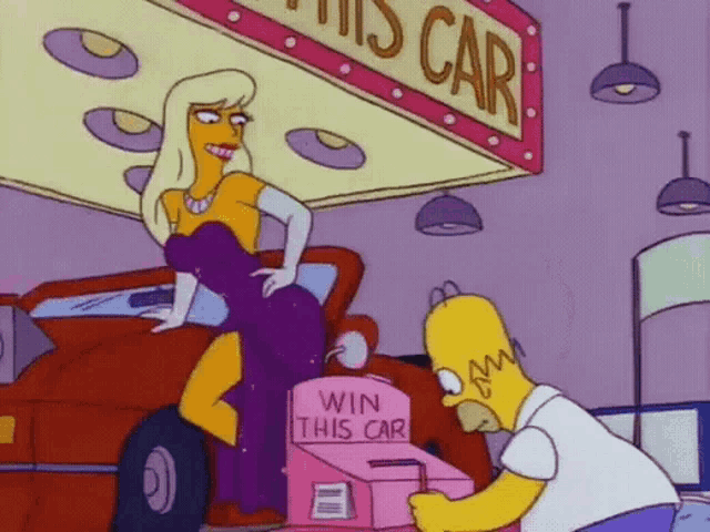 Simpsons Oh You Simpsons Do You Come With The Car GIF - Simpsons Oh You Simpsons Do You Come With The Car Homer Oh You GIFs