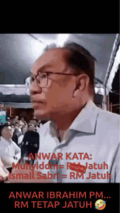 Ringgit Jatuh Anwar Meme GIF - Ringgit Jatuh Anwar Meme Pmx GIFs