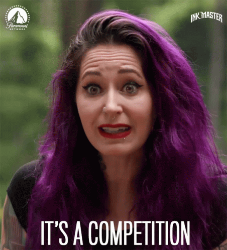 Its A Competition Compete GIF - Its A Competition Compete Battle GIFs
