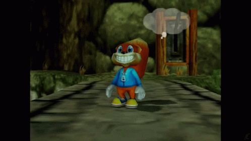 Conker Conkers Bad Fur Day GIF - Conker Conkers Bad Fur Day Smile GIFs