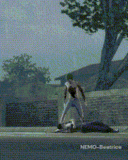 a screenshot of a video game with the name nemo-beatrice at the bottom