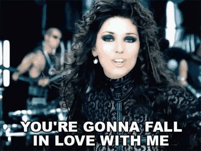 Youre Gonna Fall In Love With Me Shania Twain GIF - Youre Gonna Fall In Love With Me Shania Twain Im Gonna Getcha Good Song GIFs