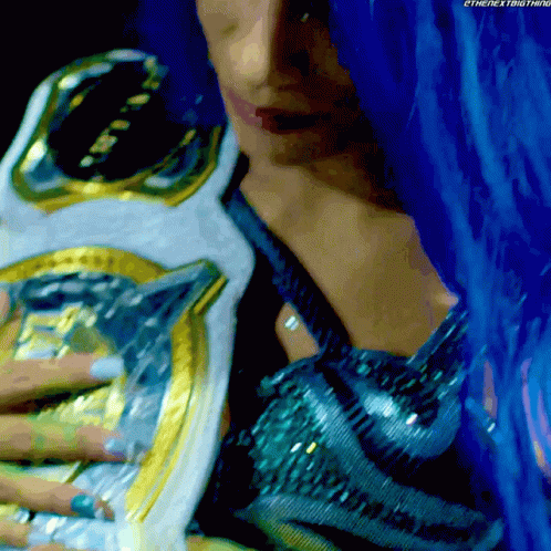 Sasha Banks Womens Tag Team Champions GIF - Sasha Banks Womens Tag Team Champions Raw Womens Champion GIFs