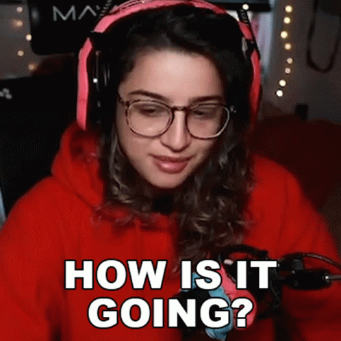 How Is It Going Melissa GIF - How Is It Going Melissa Nufo GIFs