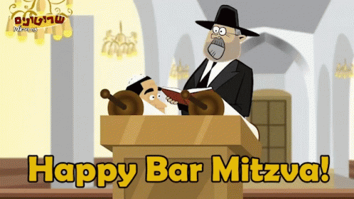 Happy Bar Mitzva Jewish GIF - Happy Bar Mitzva Jewish Rabbi GIFs