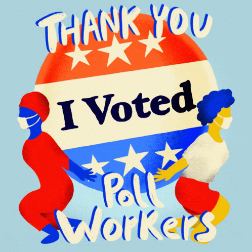 Thank You I Voted GIF - Thank You I Voted I Voted Today GIFs