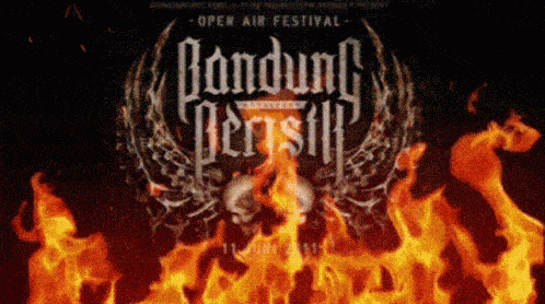 a poster for a festival called bandung berisi