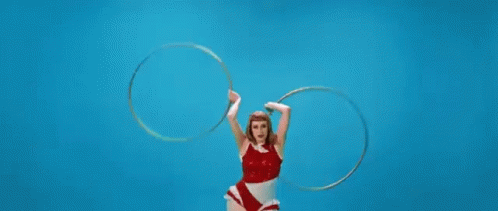 Gymnast Twirling GIF - Gymnast Twirling Hula Hoop GIFs