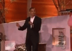 Barrack Obama Dancing GIF - Barrack Obama Dancing Ellen Degeneres Show GIFs