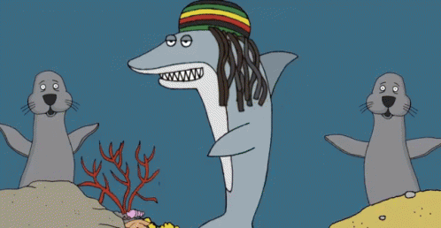 Reggae Shark GIF - Reggae Shark Silly Wacky GIFs