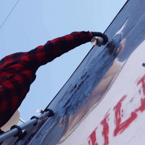 Spraying The Wall Glossblack GIF - Spraying The Wall Glossblack Red Bull GIFs