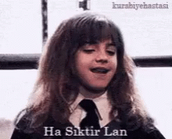 Hermione Granger Ha Siktir Lan GIF - Hermione Granger Ha Siktir Lan Hass GIFs