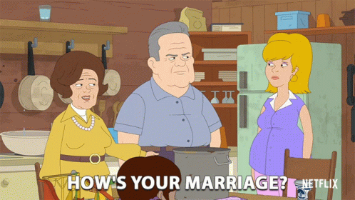 Really Hows Your Marriage GIF - Really Hows Your Marriage F Is For Family GIFs