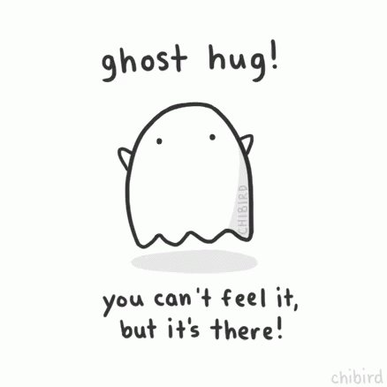 Ghosthug Cute GIF - Ghosthug Hug Cute GIFs
