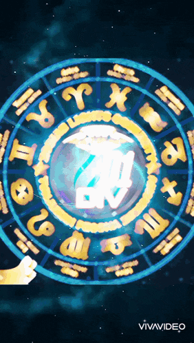 a zodiac circle with the number 40 in the middle