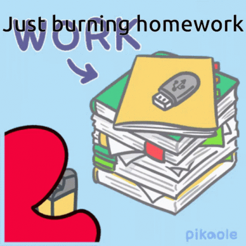 Burning Homework GIF - Burning Homework GIFs