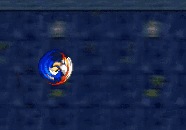 a pixelated image of sonic the hedgehog and tails