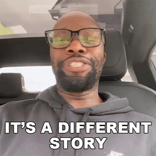 Its A Different Story Rich Benoit GIF - Its A Different Story Rich Benoit Rich Rebuilds GIFs