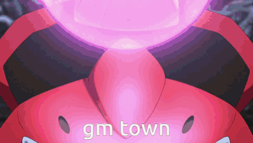 Gm Town Big Town GIF - Gm Town Big Town Genesect GIFs