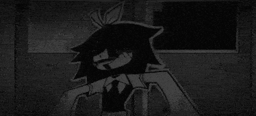 a black and white drawing of a scissors cutting a brick wall .