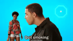 Quit Smoking GIF - Quit Smoking Drake No Smoking GIFs