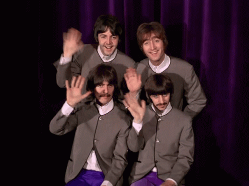 The Beatles Hello Goodbye GIF - The Beatles Hello Goodbye Wave Hello GIFs