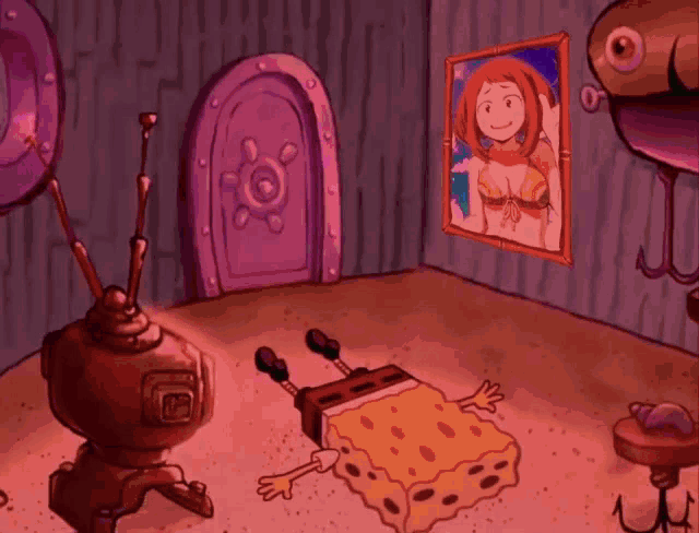 Spongebob Dead GIF - Spongebob Dead Fainted GIFs