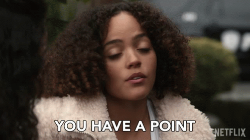 You Have A Point Tabitha Foster GIF