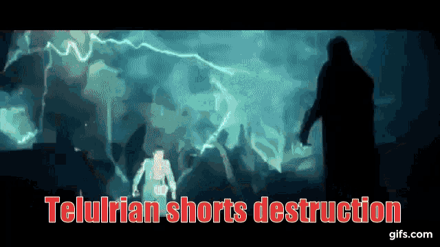 Tellurian Shorts Destruction GIF