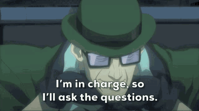 Riddler Im In Charge GIF - Riddler Im In Charge Keep Up GIFs