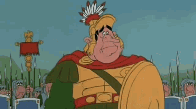 Centurion Asterix GIF - Centurion Asterix Les Douze Travaux GIFs